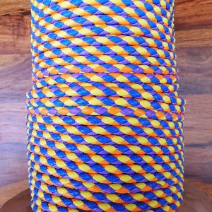 PVC Cord - Orange/Yellow/Blue