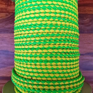 PVC Cord - Yellow/Green