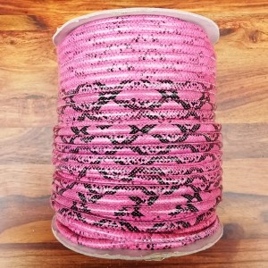 Leatherette Cord - Hot pink