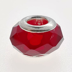 Pandora Style Beads Red-04