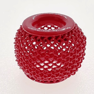 Pandora Style Beads Red-09