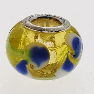 Pandora Style Beads Yellow/Gold-02